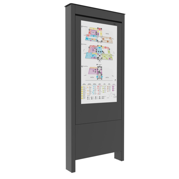 Outdoor-Kiosk---Black-LG-Front