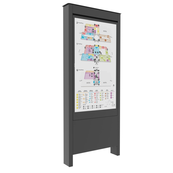 Outdoor-Kiosk---Black-Samsung-Front