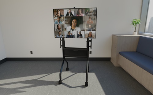 Black Voyager Cart in a Corporate Application