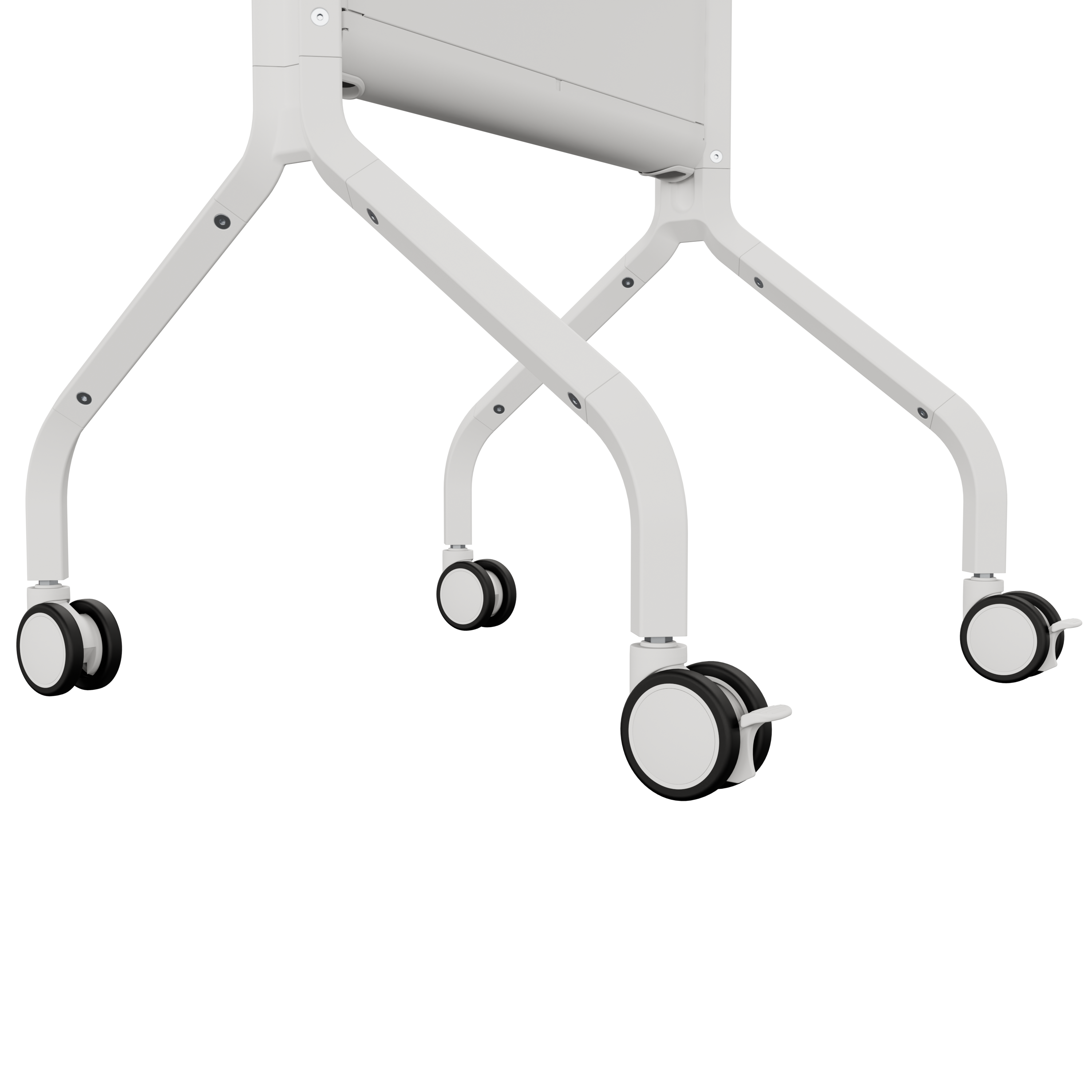Voyager-Cart---White-Casters