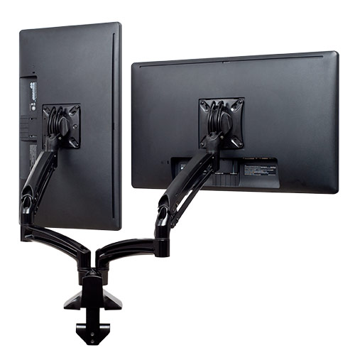 Kontour™ K1D Dual Monitor Dynamic Desk Mount, Reduced Height