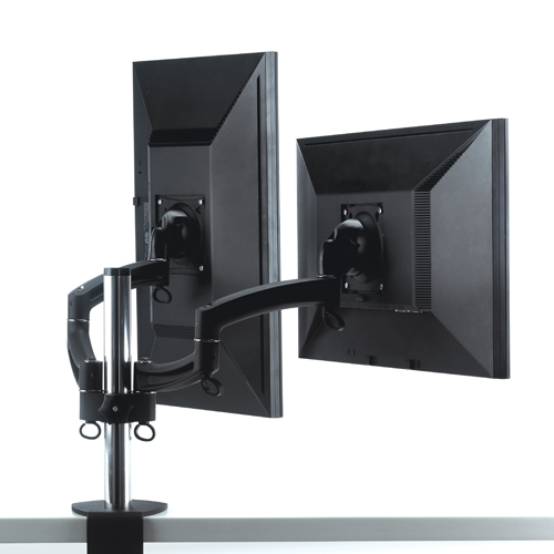 dual mounted monitors