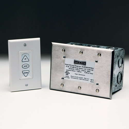 Da Lite Dual Motor Low Voltage Control System Legrand Av