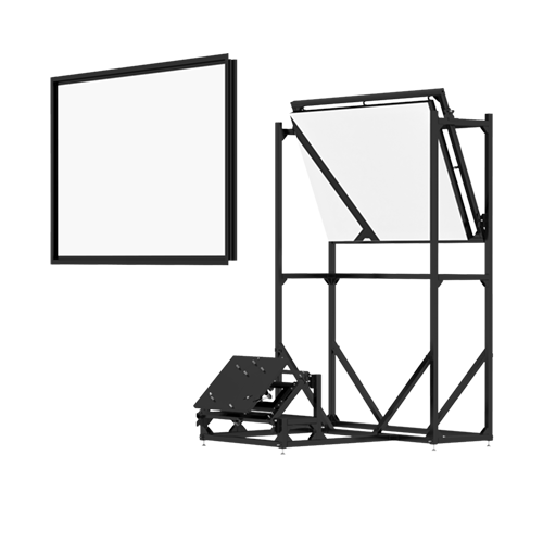 Da Lite Thruthewall Screen And Mirror System Legrand Av