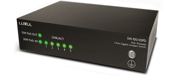 Luxul_SW-100-05PD-press-release