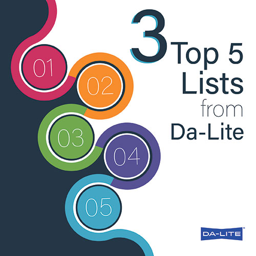 Illustration for 3 top 5 Lists blog