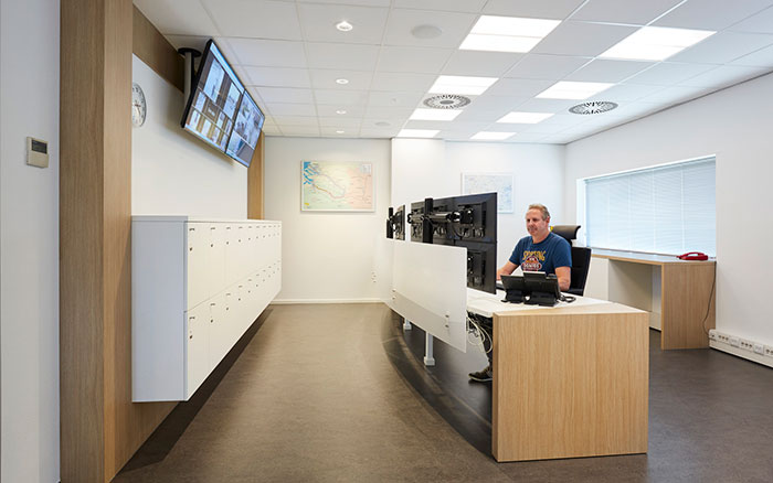 Control room for a municipal water system
