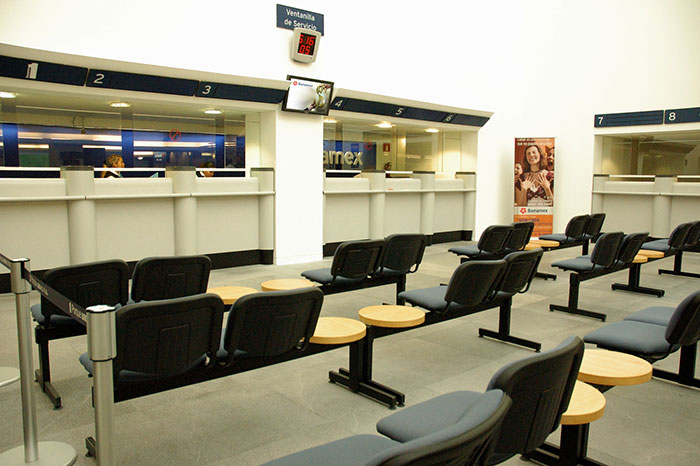 DMV with digital sigange