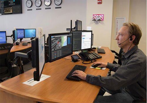 Image of a guy at at a console