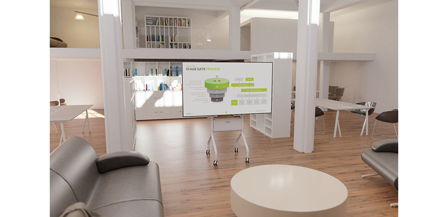 Voyager Cart in an Office Setting