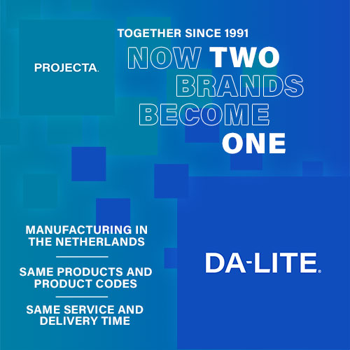 Illustration showing the brands uniting under one.