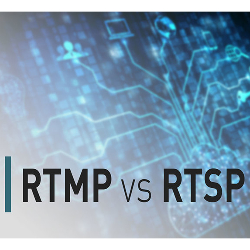 Basic pattern illustration with RTMP vs RTSP in print