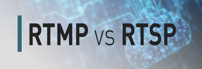 Basic pattern illustration with RTMP vs RTSP in print