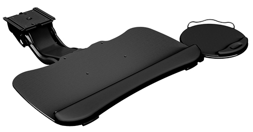 Keyboard and mouse tray system