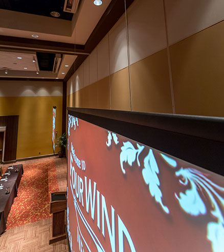Without black drop, the Wireline blends better with the environment and obscures less of the stage