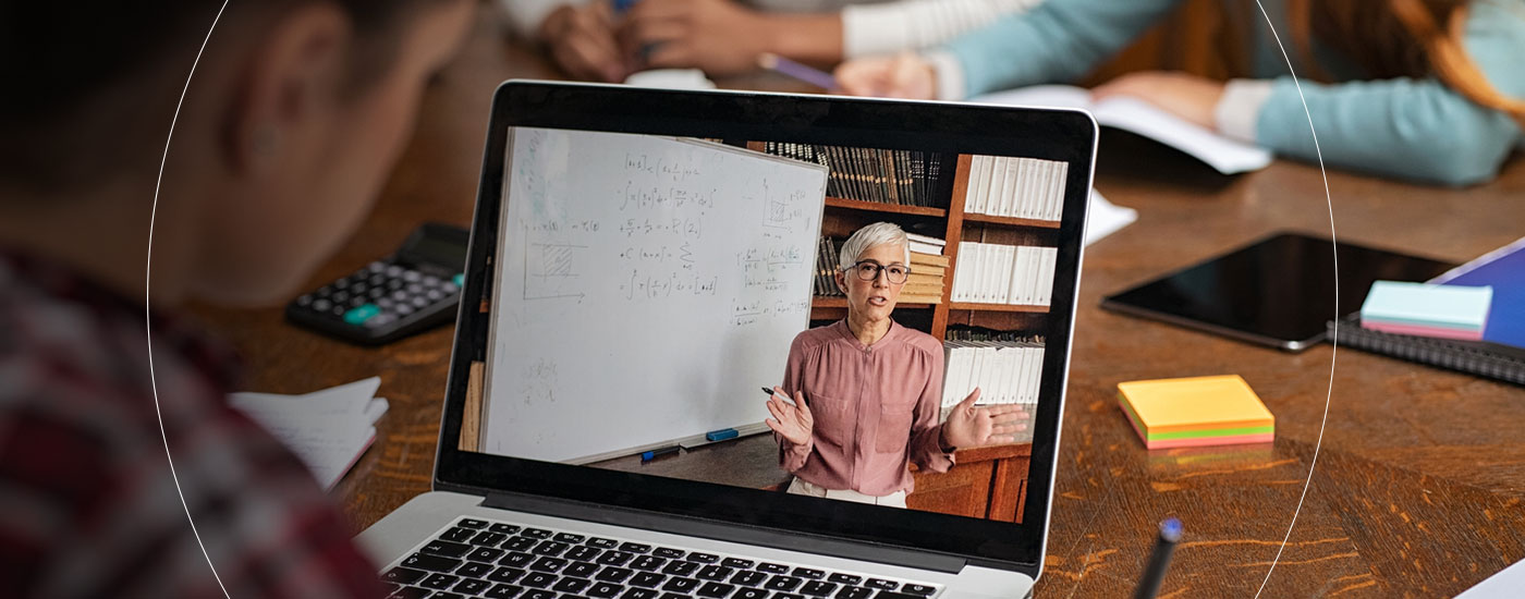 This lecture capture solution includes a high-quality robotic camera for better, more engaging video.