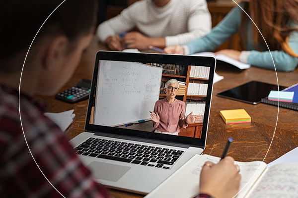 This lecture capture solution includes a high-quality robotic camera for better, more engaging video.