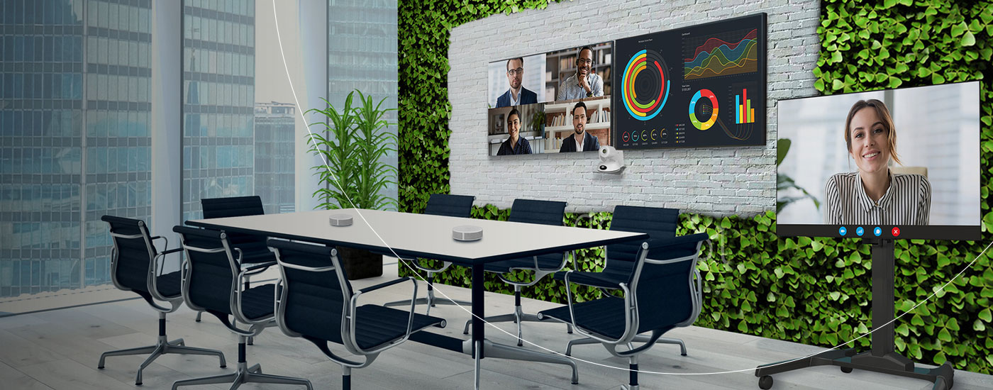 Mobile hybrid workspace solution.