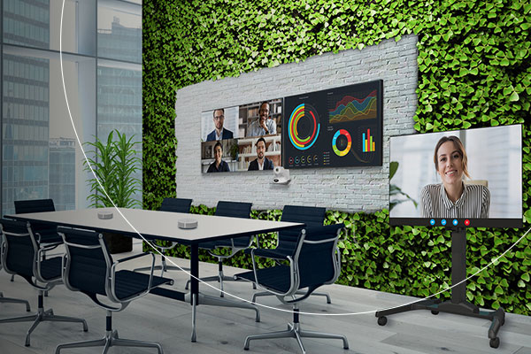 Mobile hybrid workspace solution.