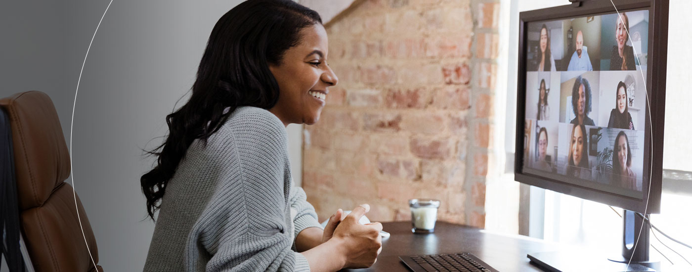 A hybrid work from home system provides fully installed audio video production capabilities for broadcasting to live audiences.