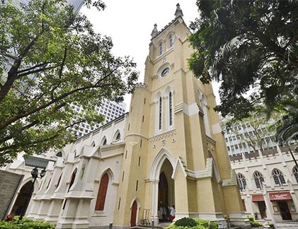 Exterior view of St. John's Cathedreal