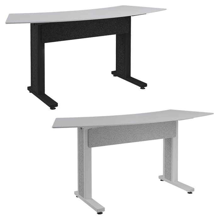 Forum Collaboration Arc tables are great for hybrid workplaces.