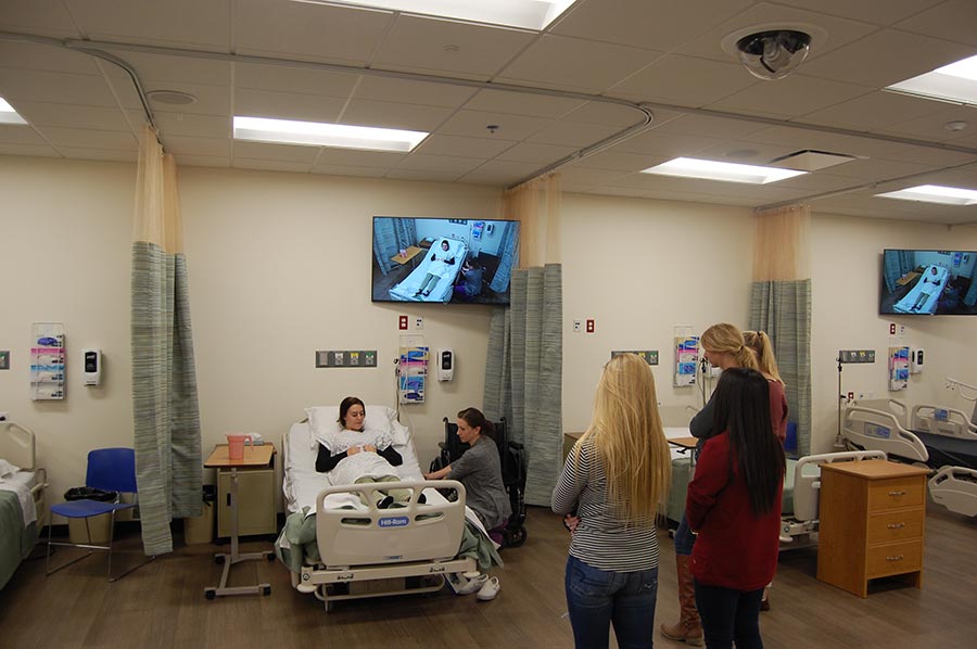 191125-EducationHealthcare training program uses PTZ cameras and AV equipment
