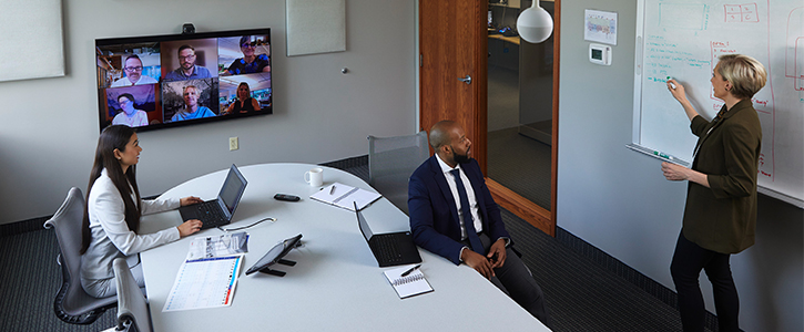 Easy, In-Room Control  IntelliSHOT auto-tracking camera.