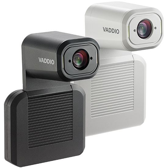 a black and a white IntelliSHOT eptz camera pair