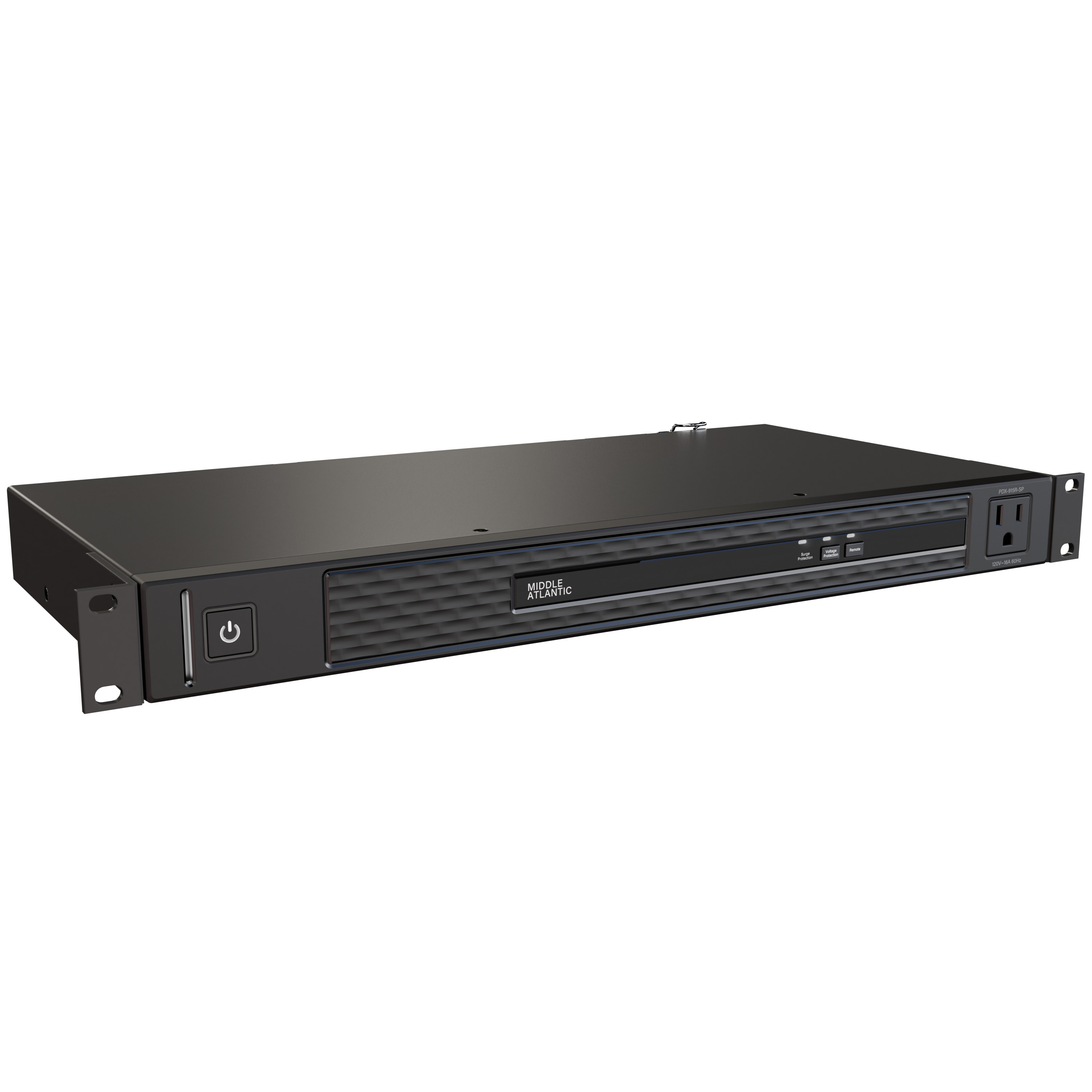 Image showing the front of the NEXSYS Rackmount Power Series Surge Protection PDX-915R-SP