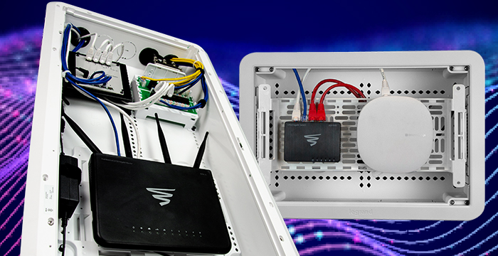 Wi-Fi ready plastic enclosures from On-Q