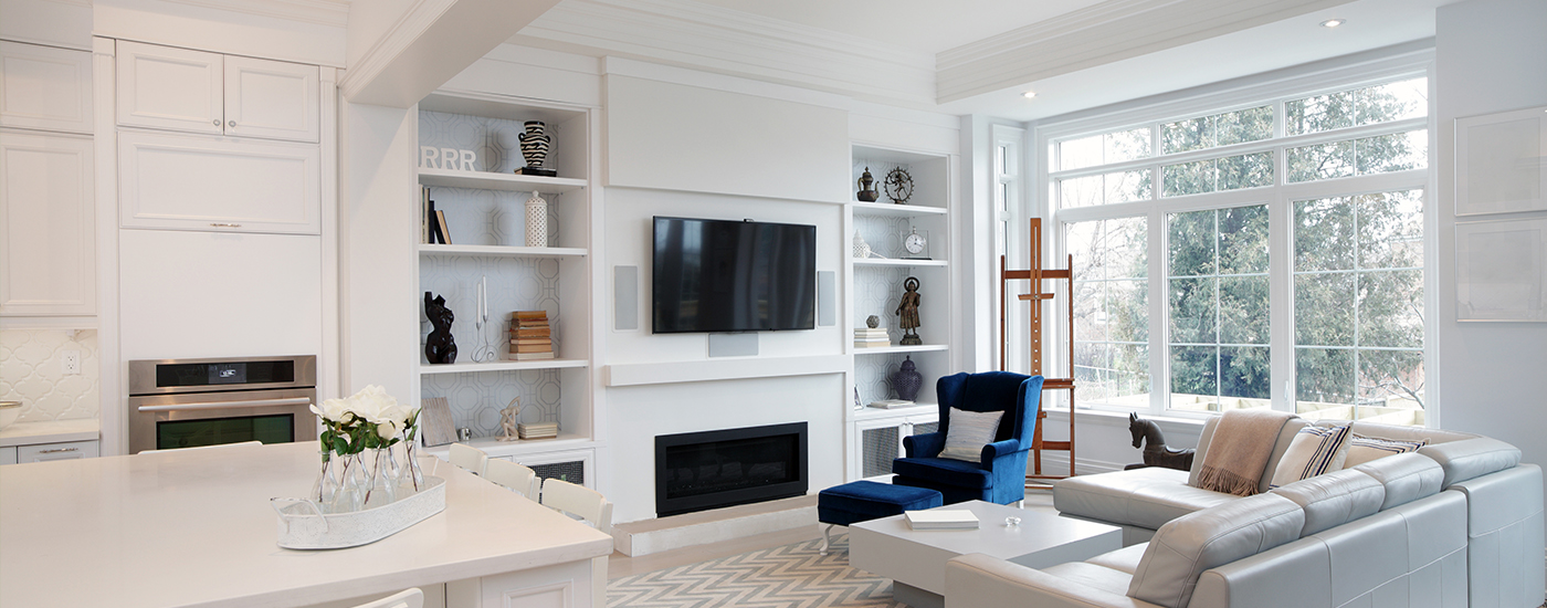 Residential AV system infrastructure.