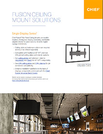 Fusion Ceiling Mount Flyer Cover