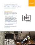 Fusion Ceiling Mount Flyer Cover