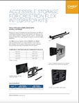 Chief TAB1 Flyer Thumbnail Image for Crestron Flex Integrator Kits