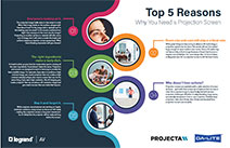 Image of top 5 reasons infographic